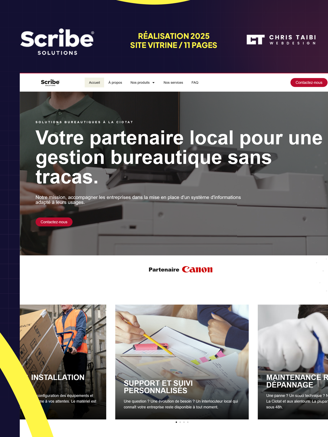 Réalisation principale