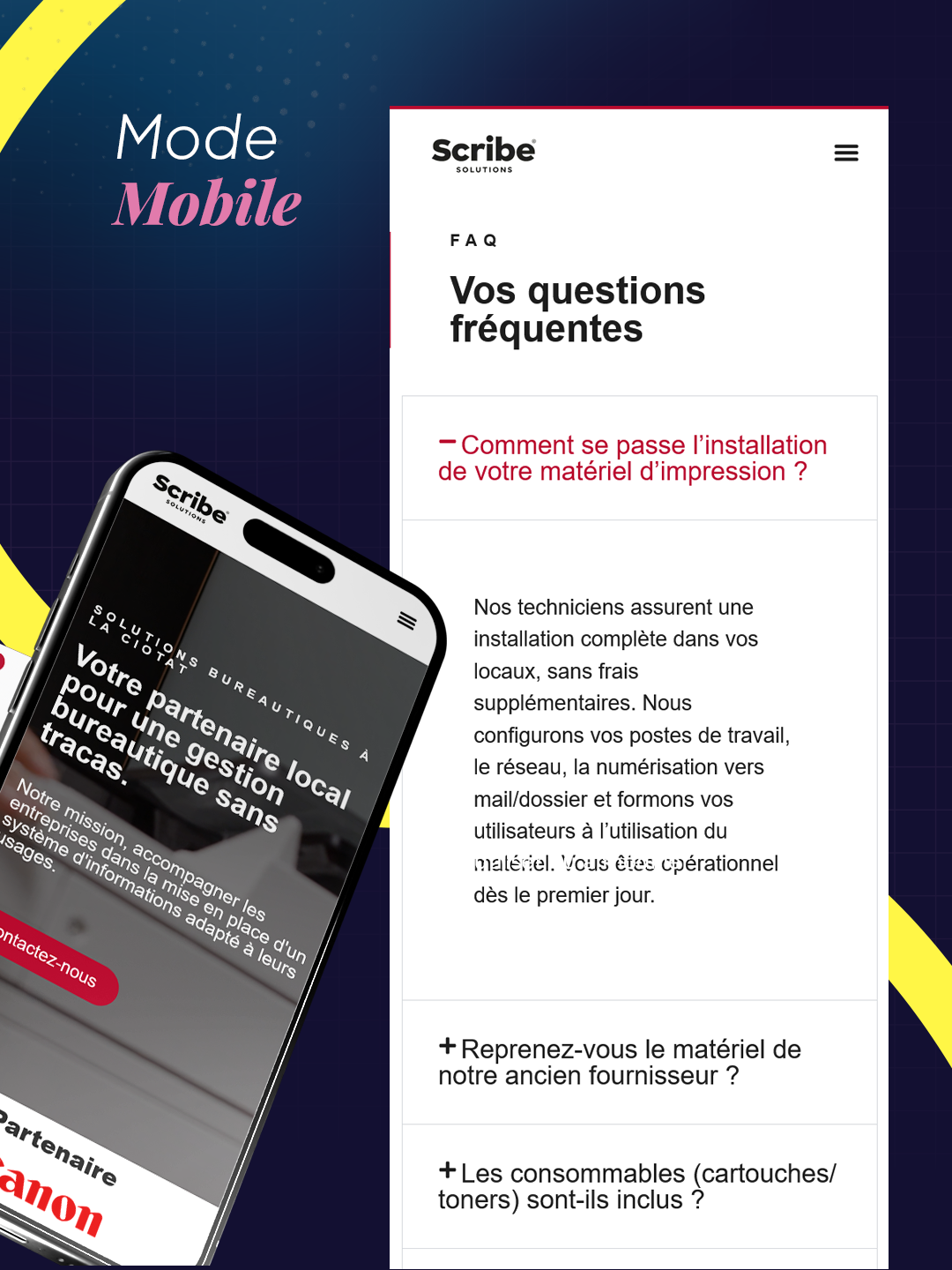 Creation de site e-commerce